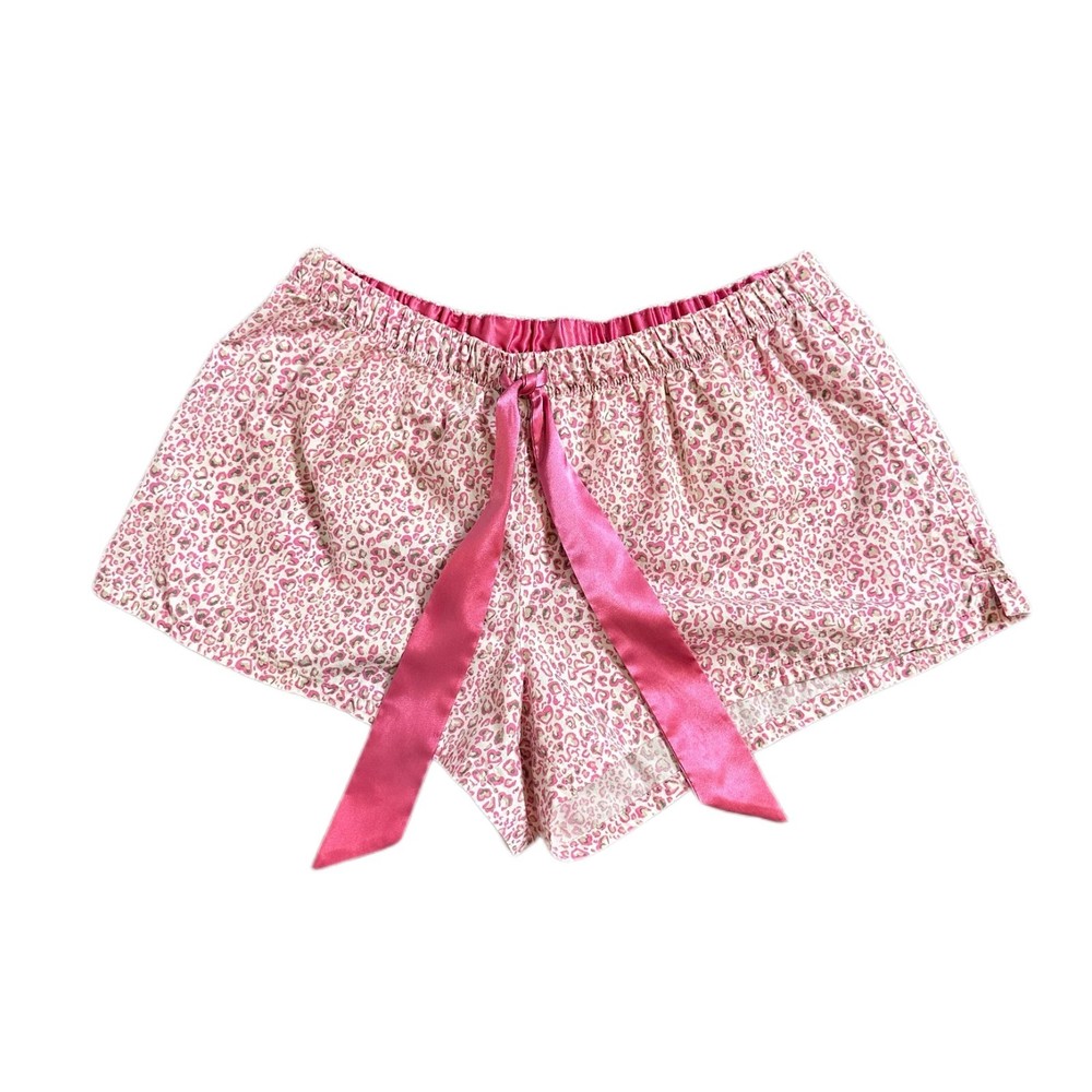 Cheetah Pink Pajama Shorts